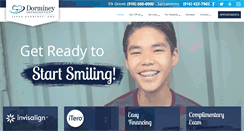 Desktop Screenshot of dormineyorthodontics.com